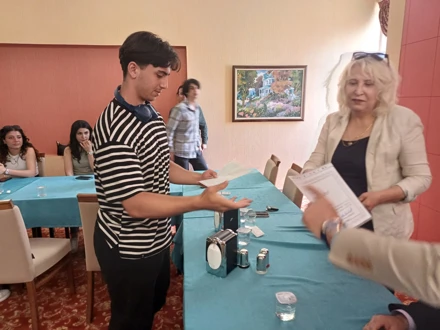 Sporcularımıza Teşekkür Belgesi Verildi